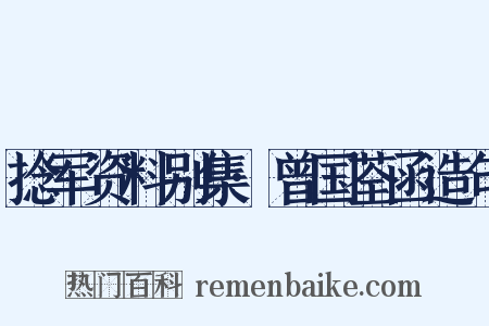 捻军资料别集·曾国荃函造句是什么意思的图片